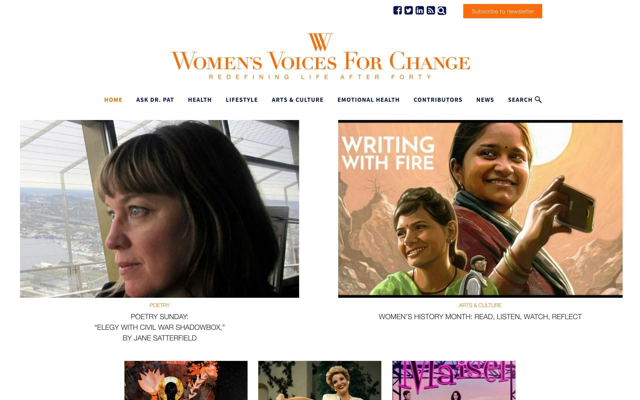 Women’s Voices for Change blog for women