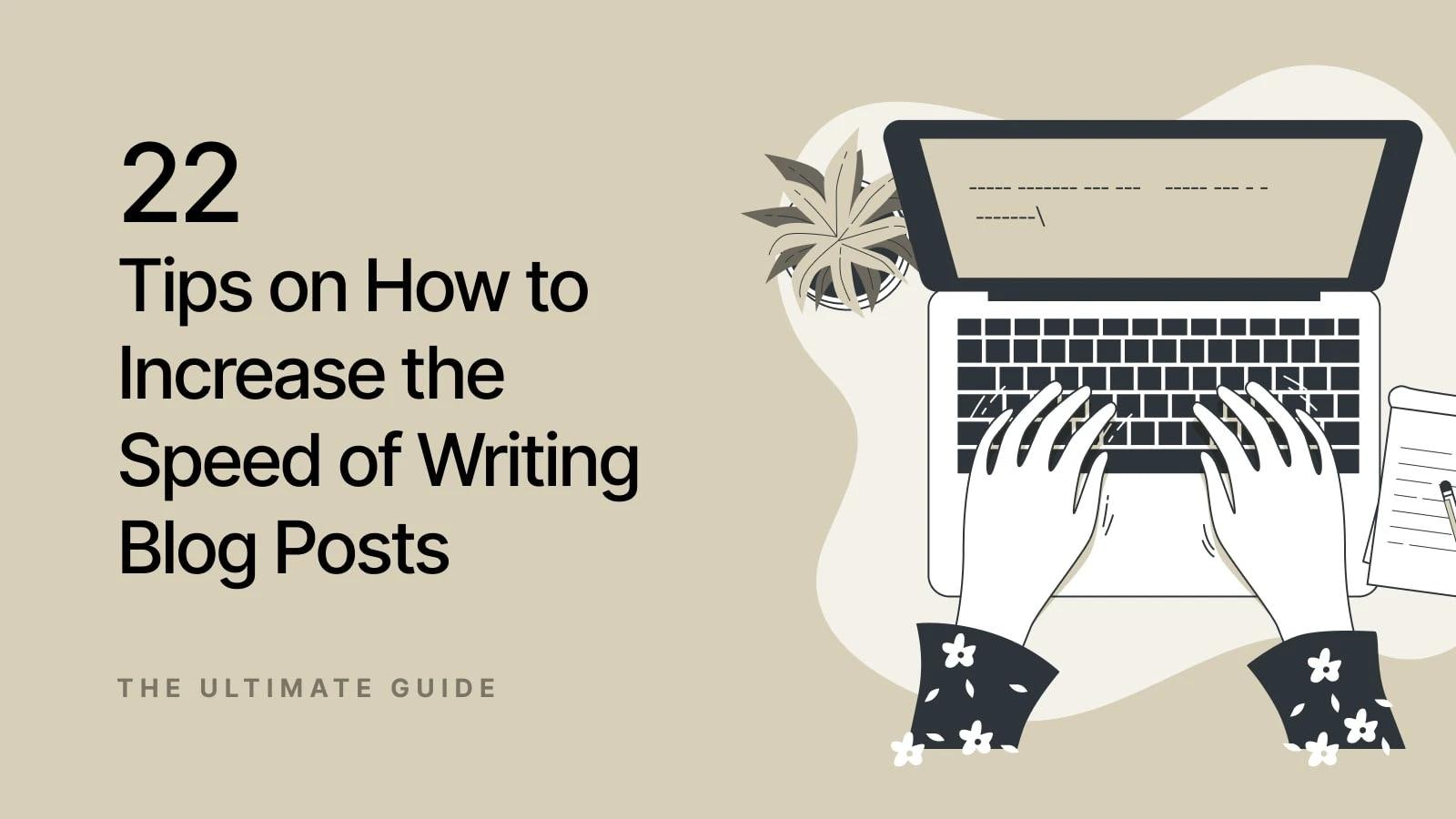 how-to-increase-the-speed-of-writing