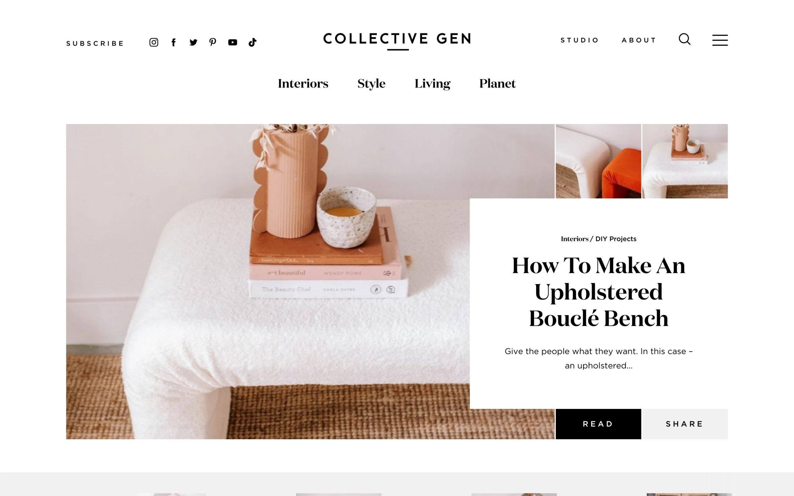 Collective Gen DIY blog