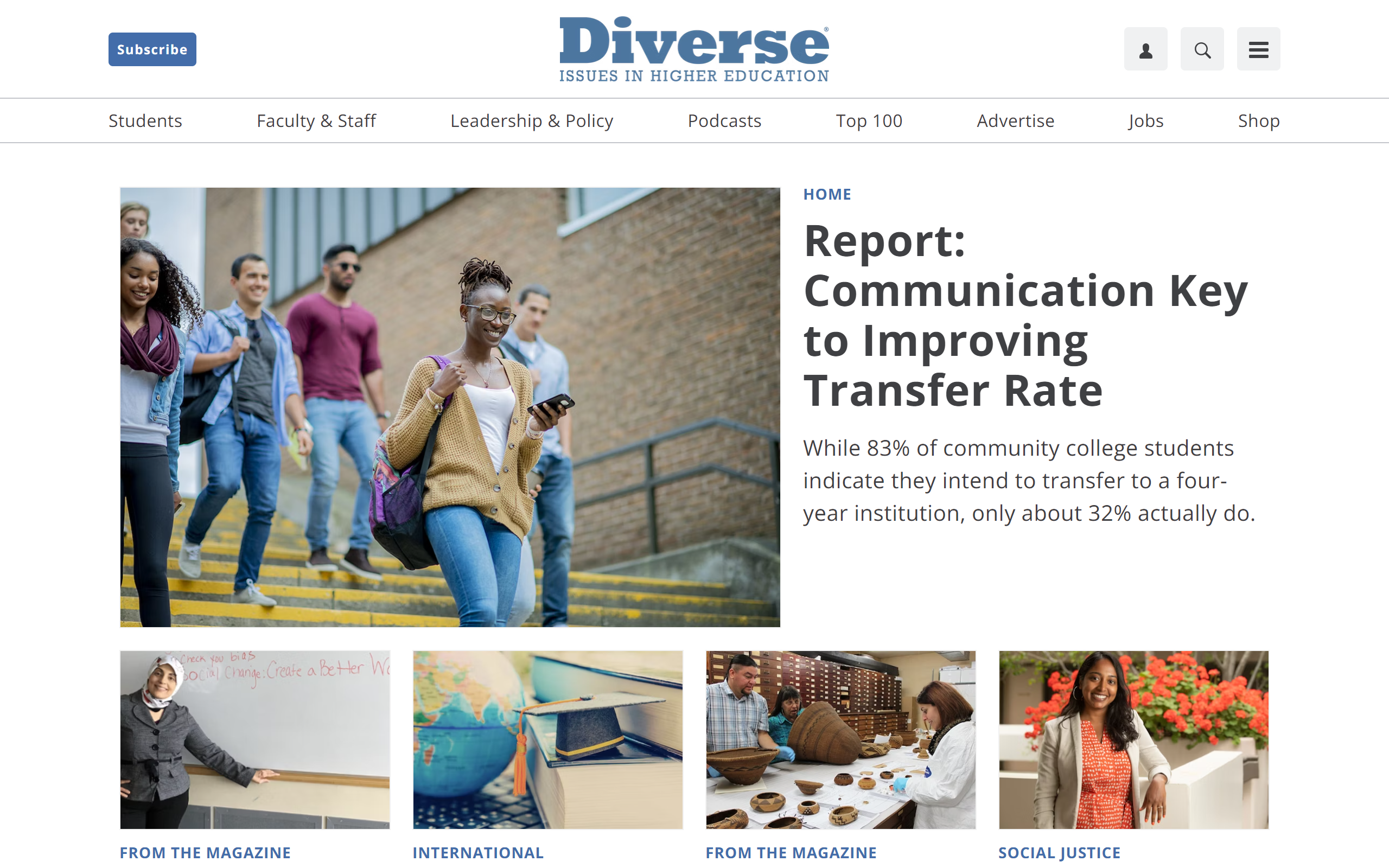 Diverse: Issues in Higher Education teacher blog