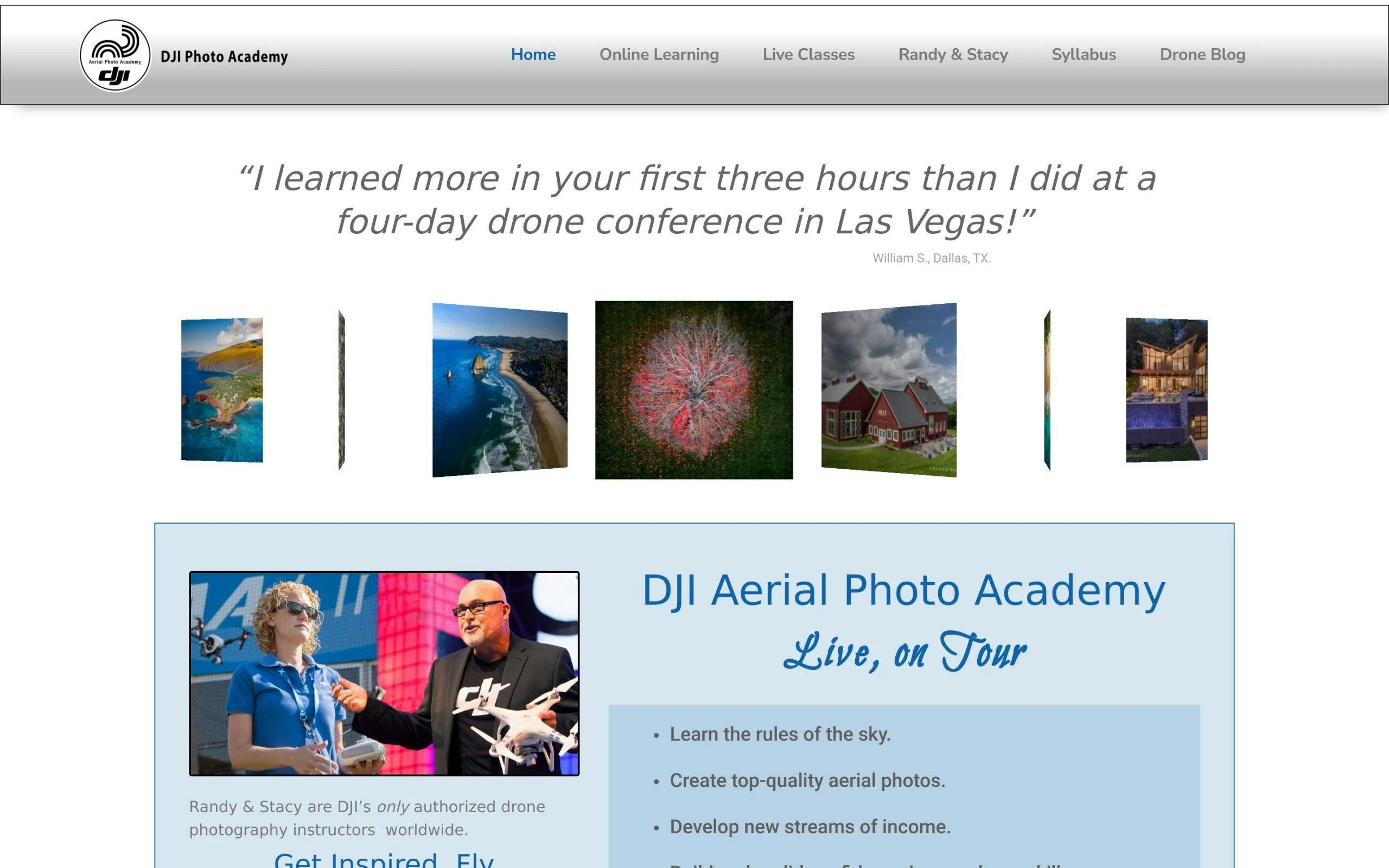 DJI Aerial Photo Academy photography blog