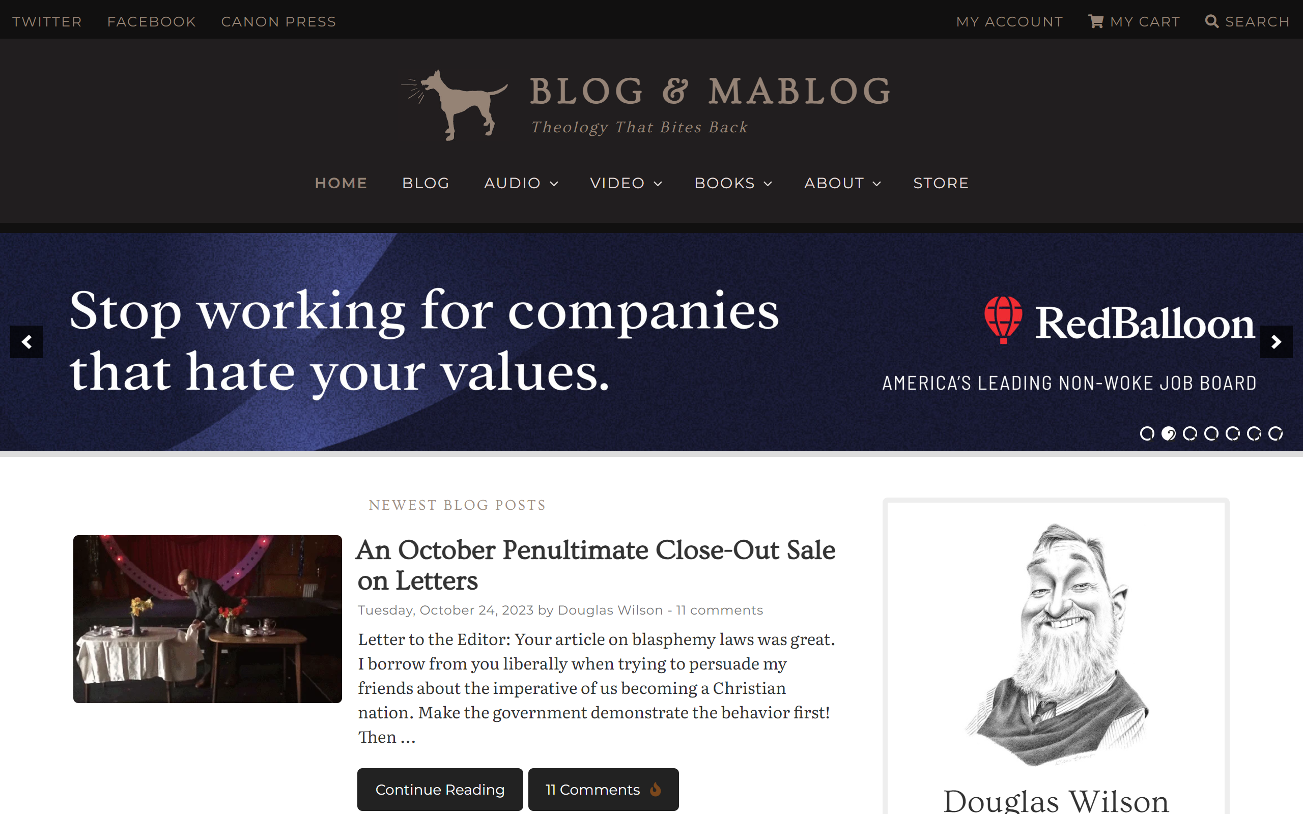 Blog & Mablog Christian Blog