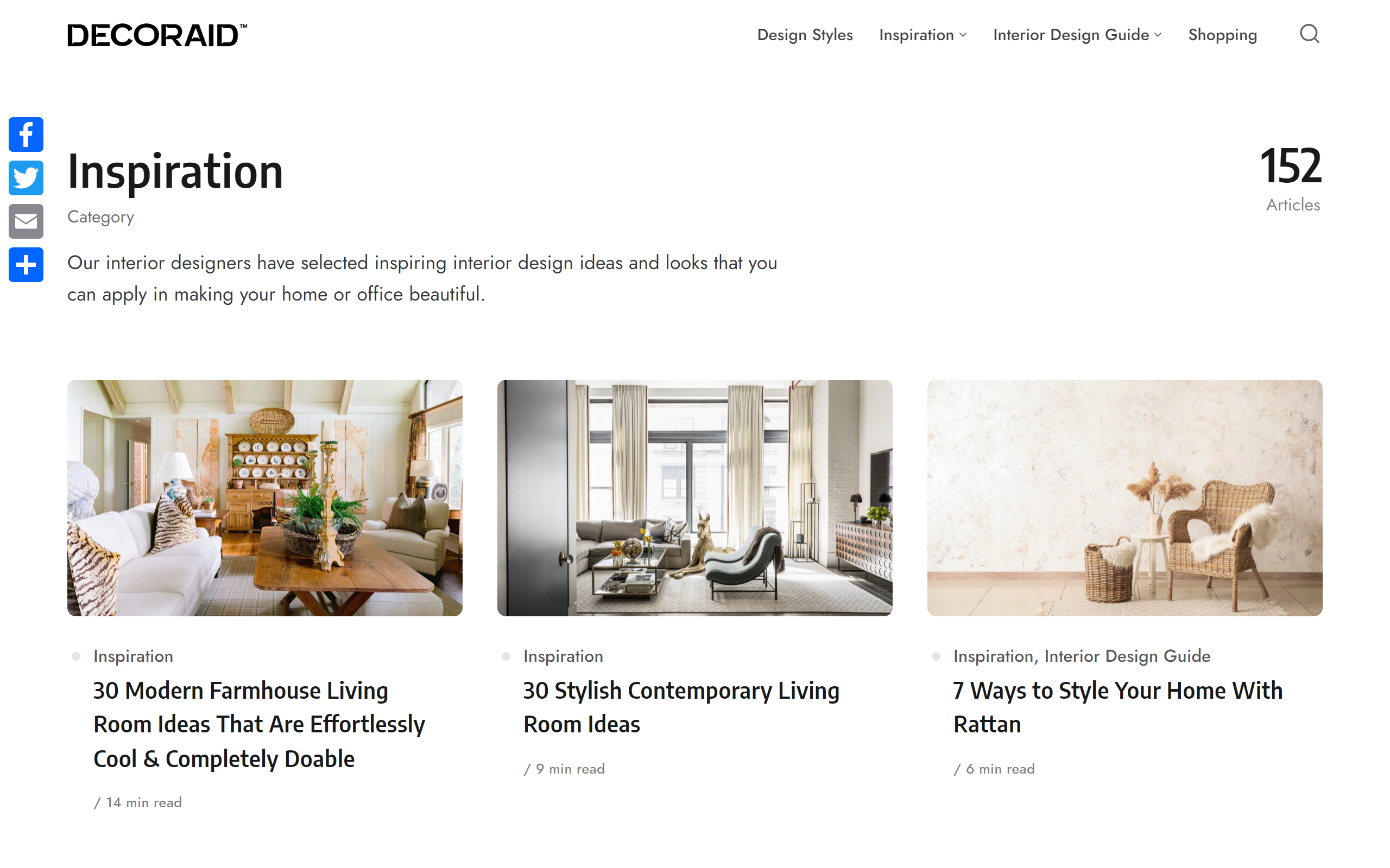 Décor Aid interior design blog