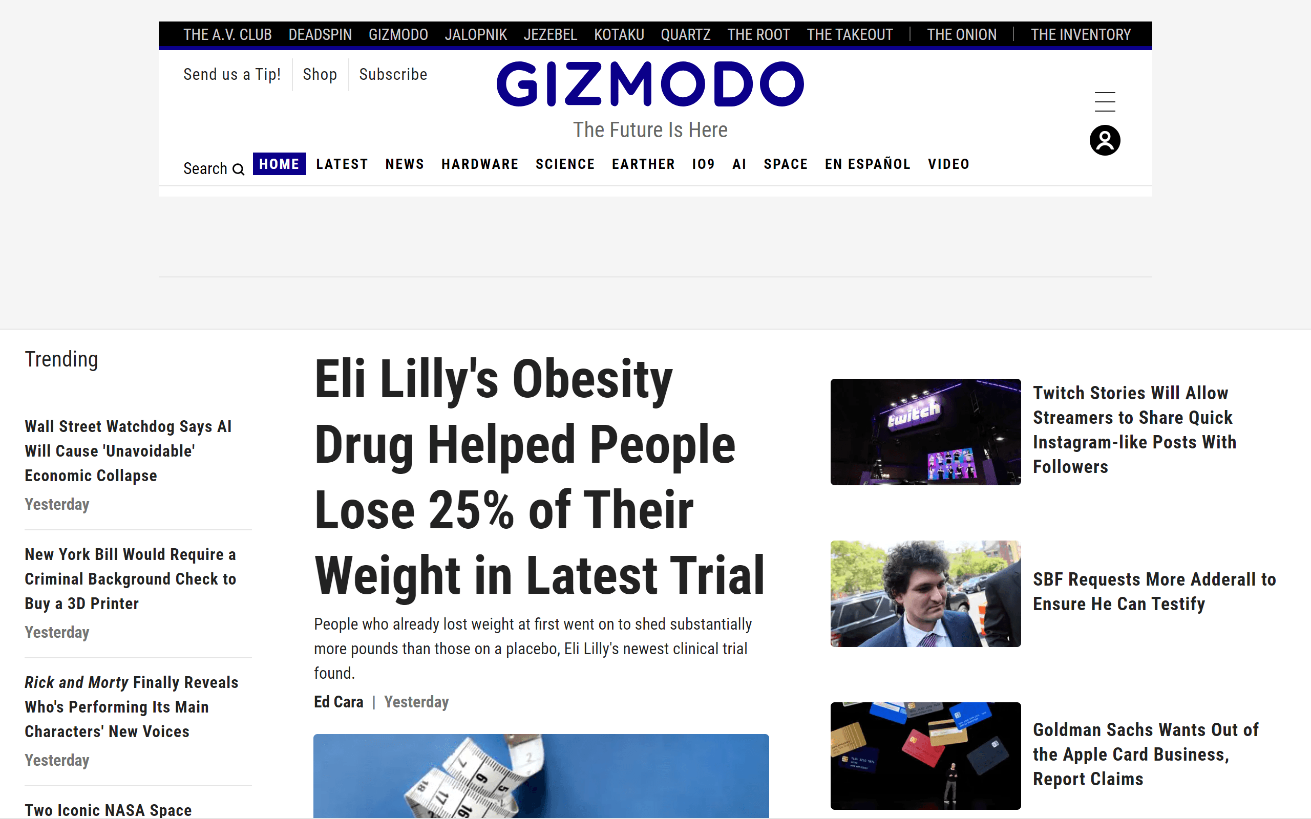 Gizmodo Tech Blog