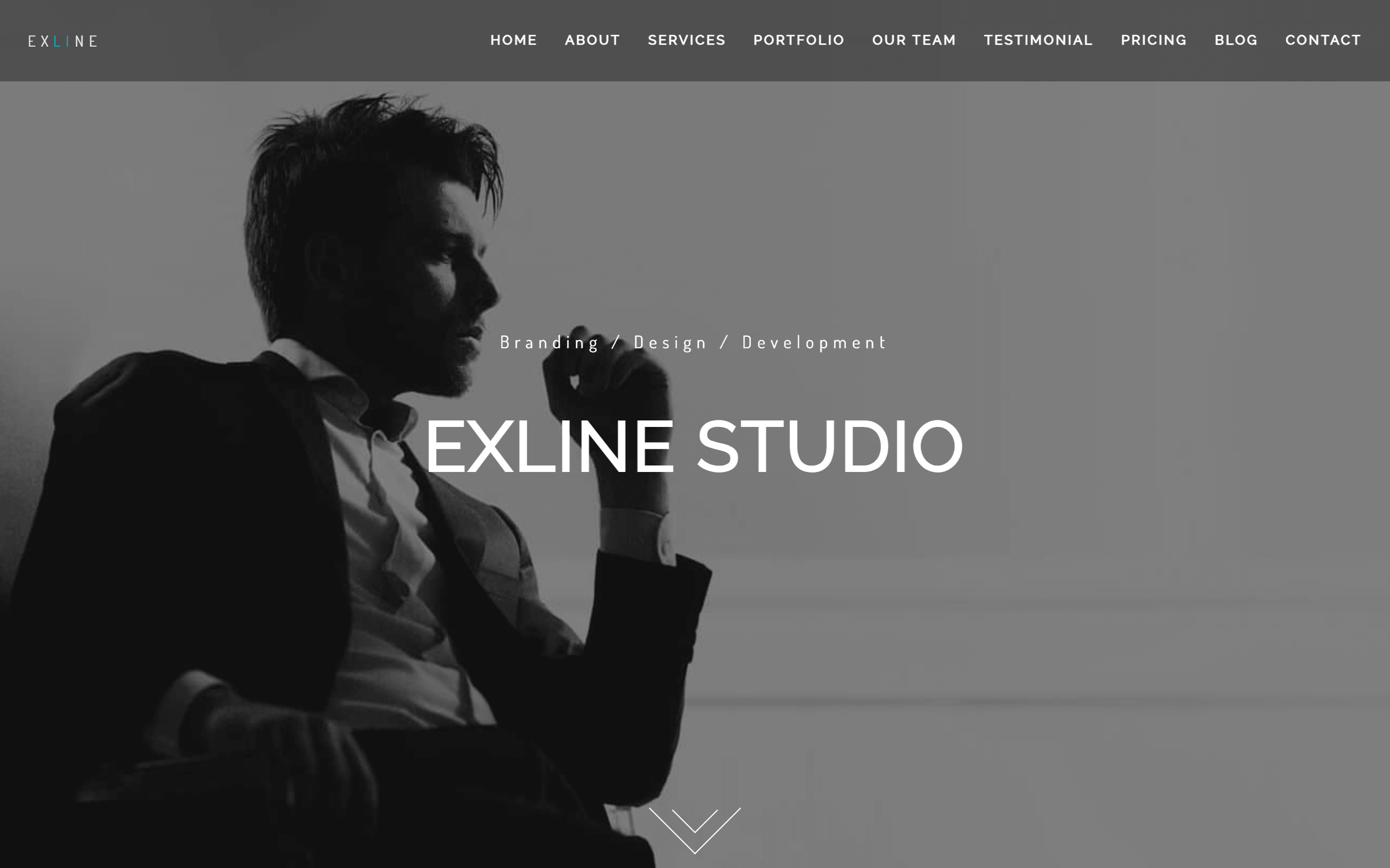 Exline WordPress theme