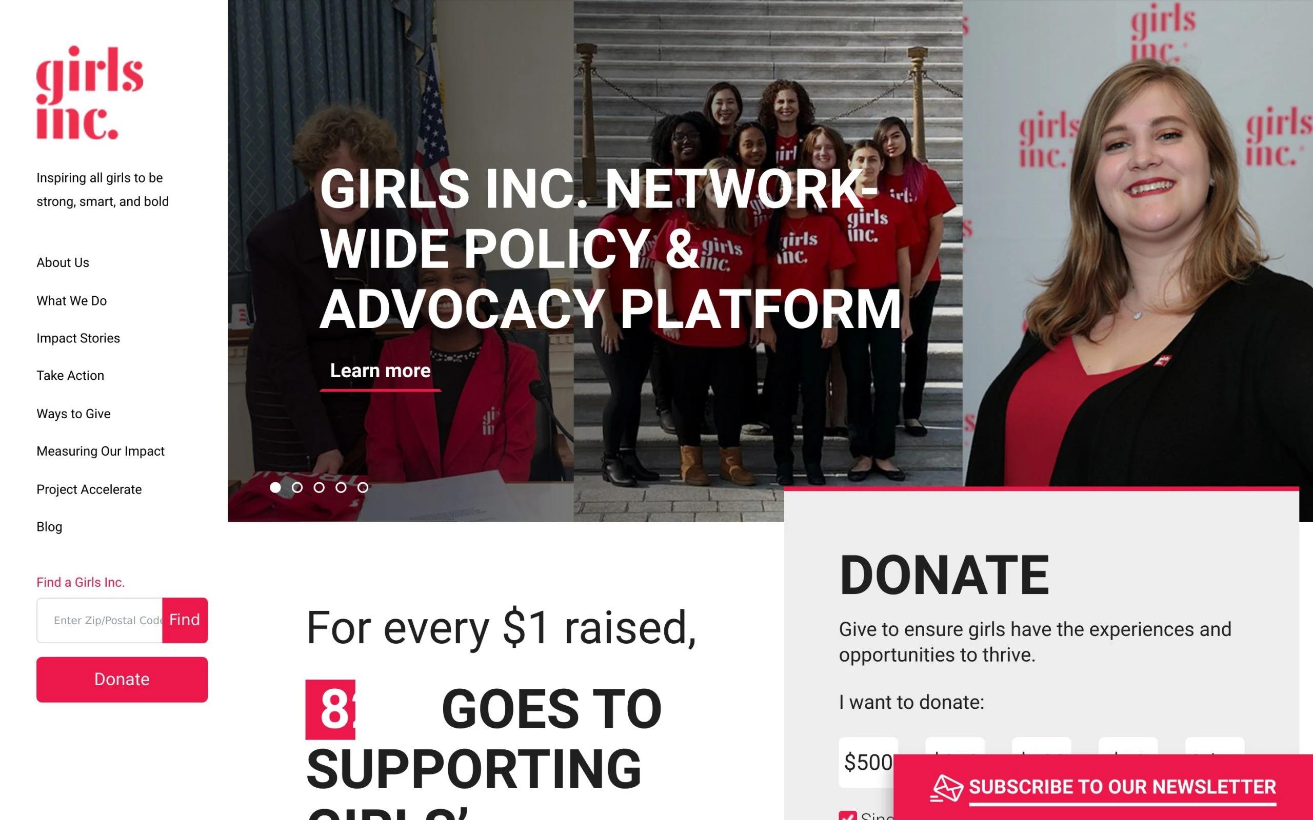 Girls Inc. blog for women