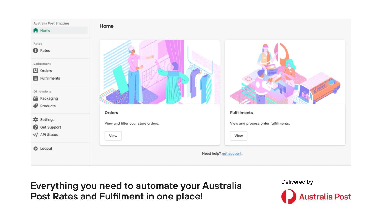 Australia Post Shipping by AMP Shopify Shipping App