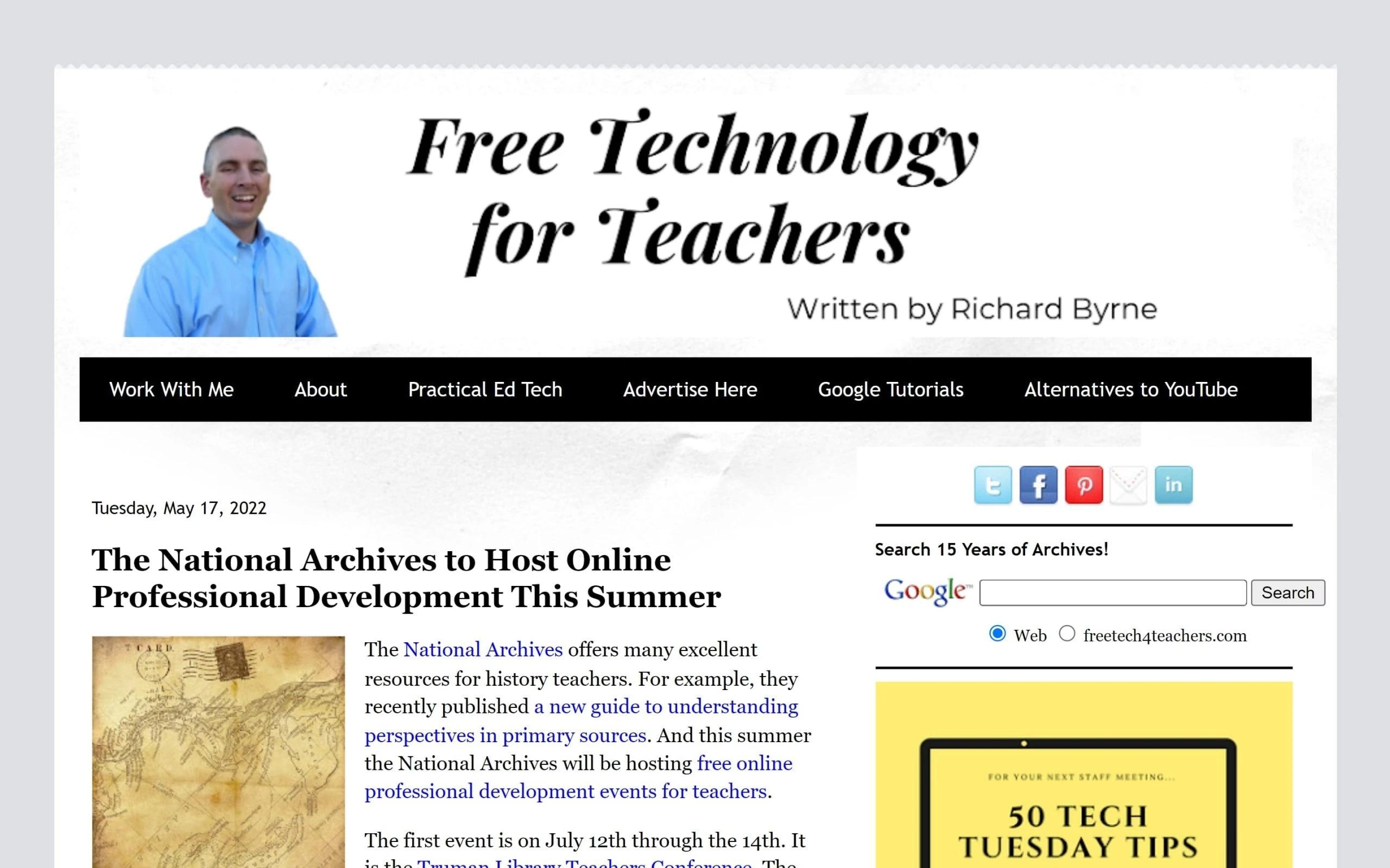 Free Technology for Teachers