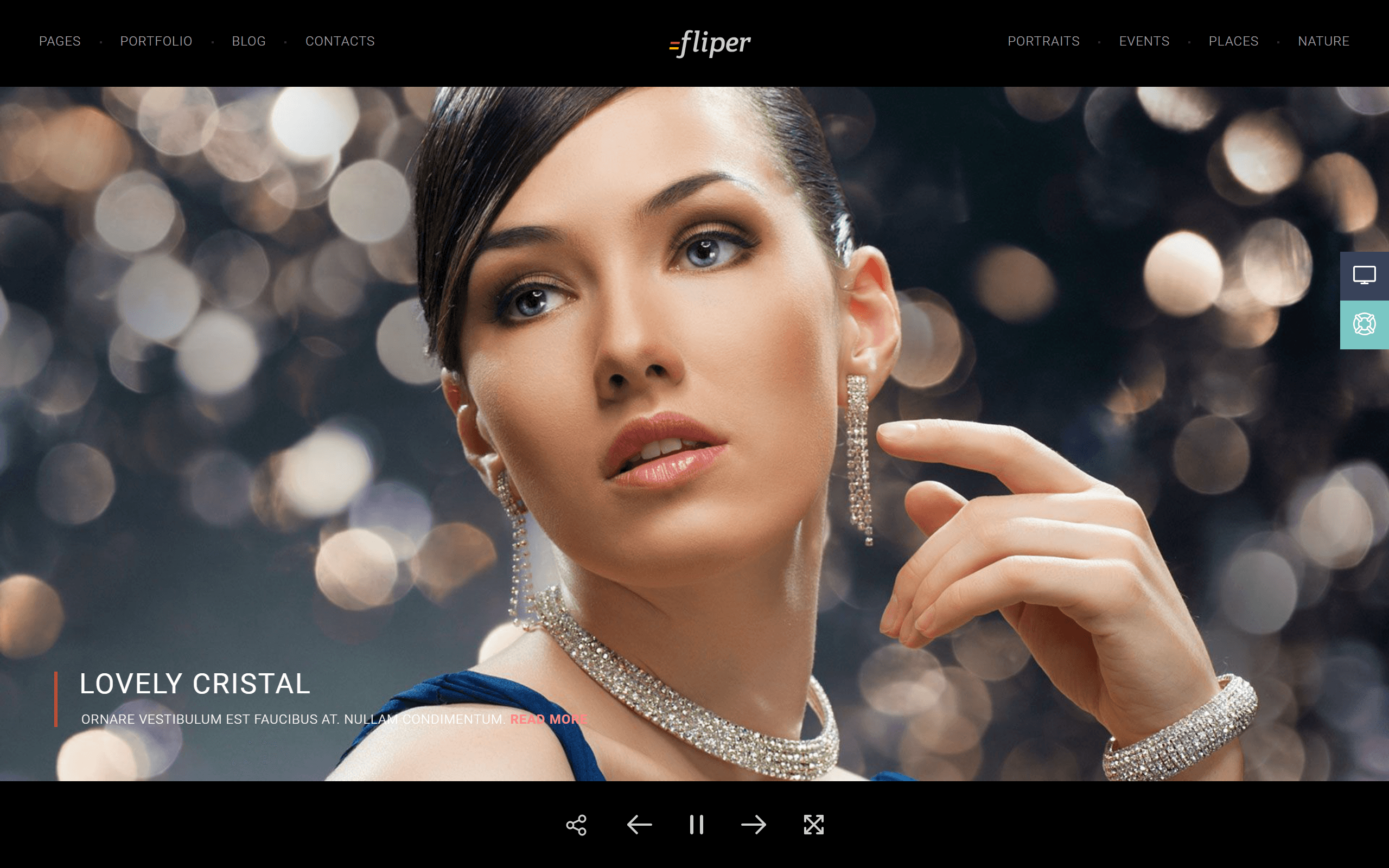 Fliper WordPress theme