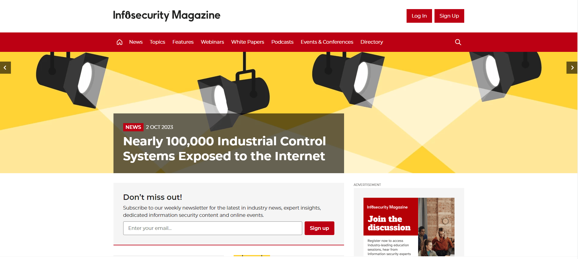 Infosecurity Magazine cybersecurity blog