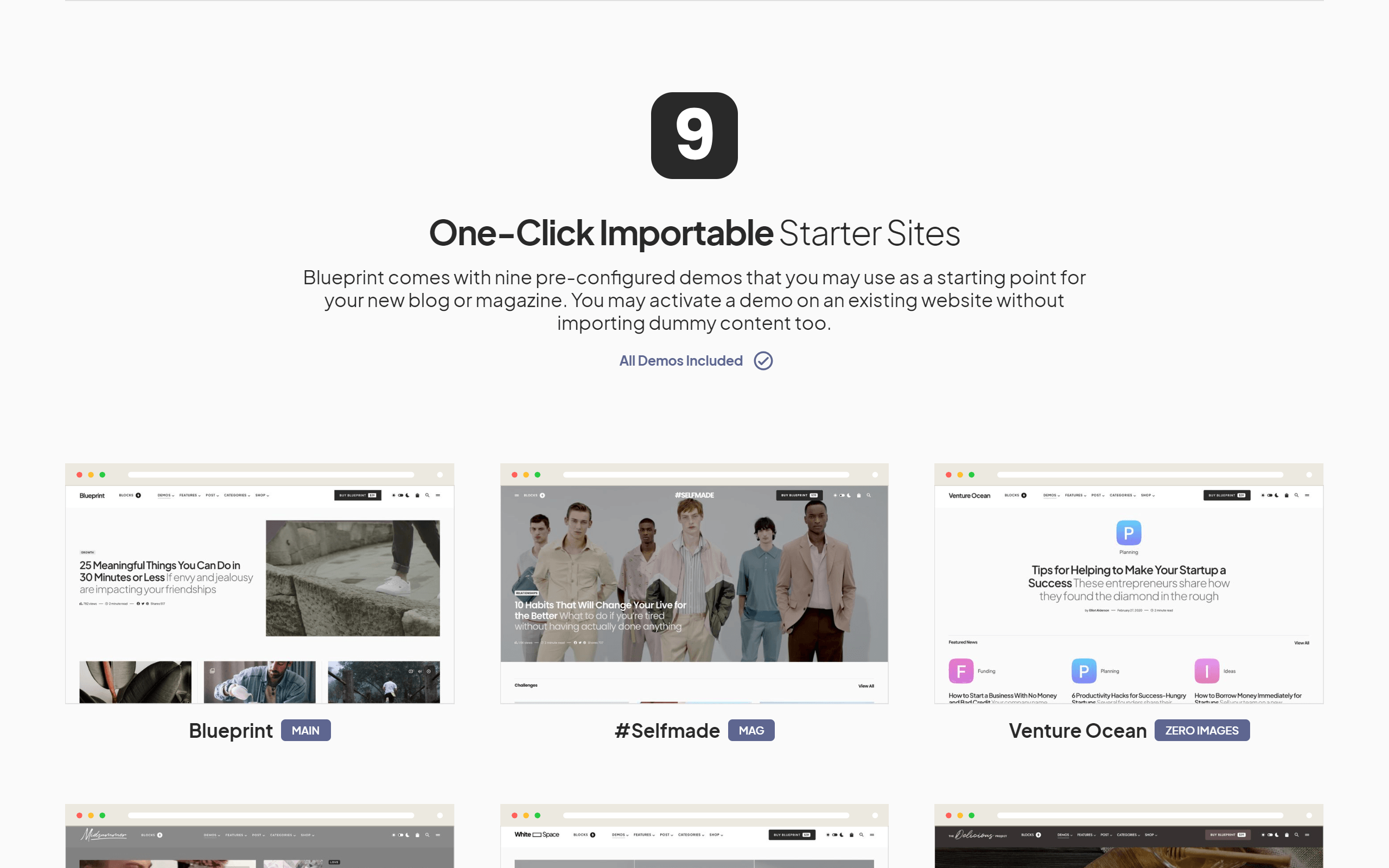 Blueprint WordPress Themes
