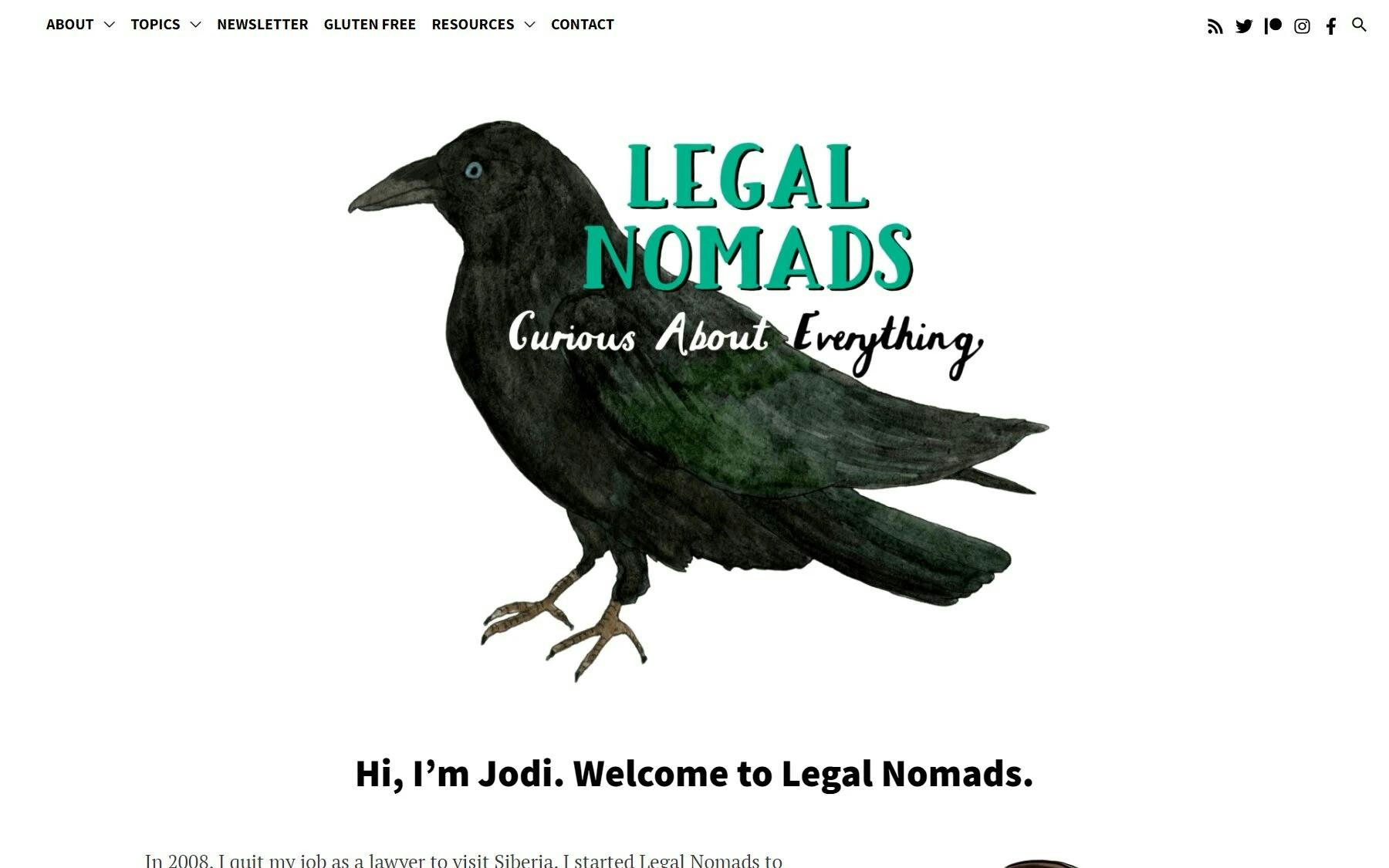 Legal Nomads travel blog