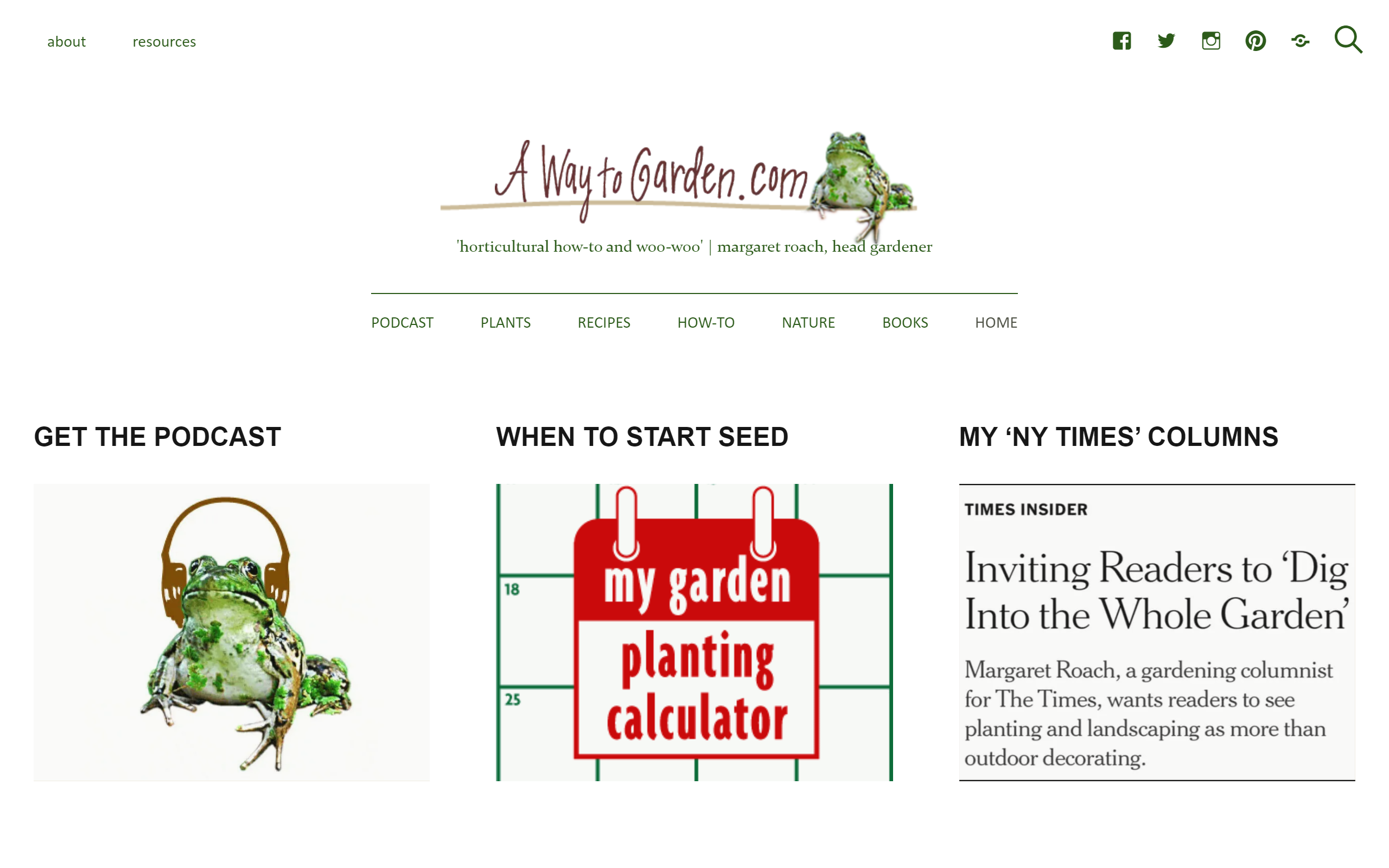 A Way to Garden gardening blog
