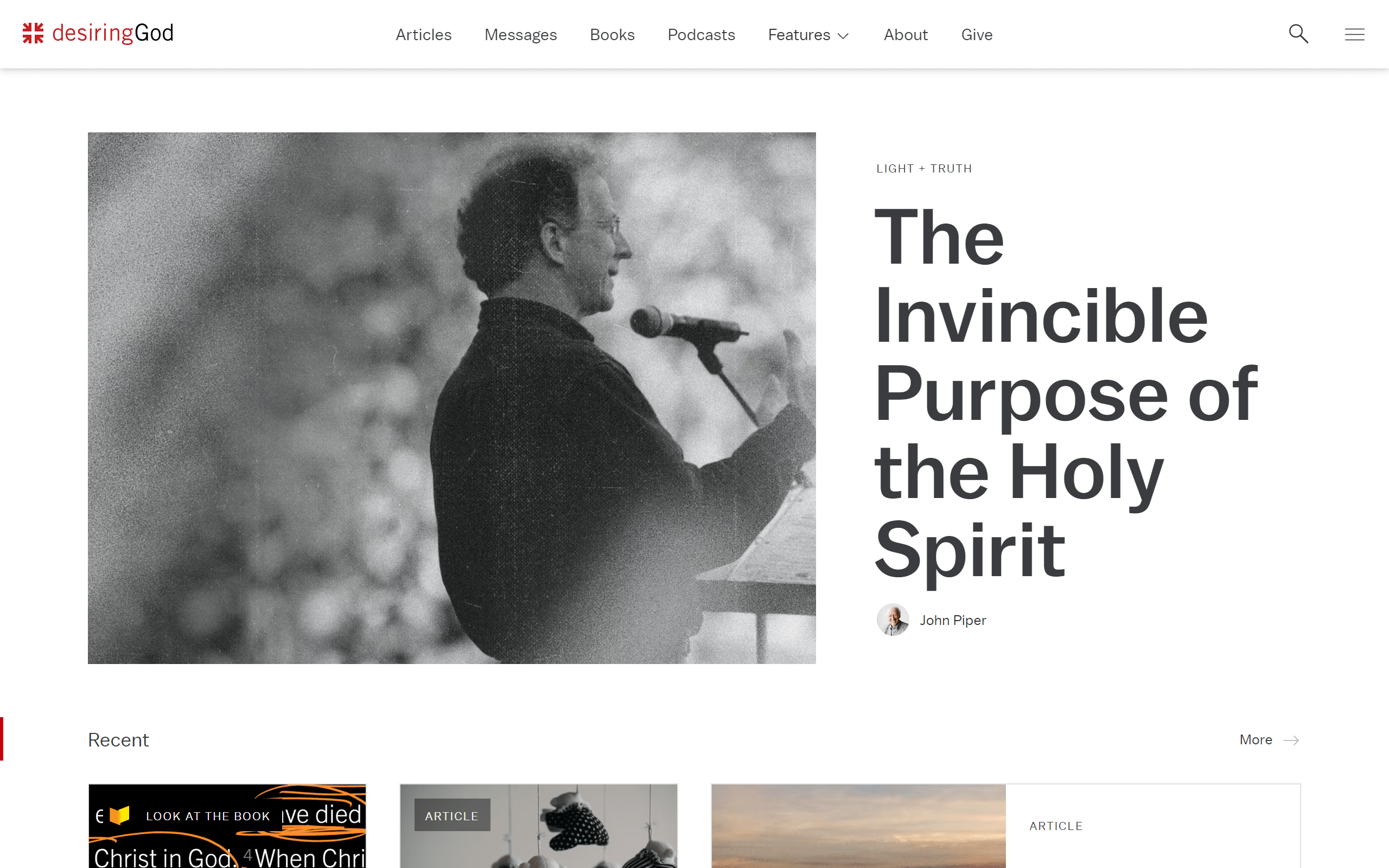 Desiring God Christian Blog