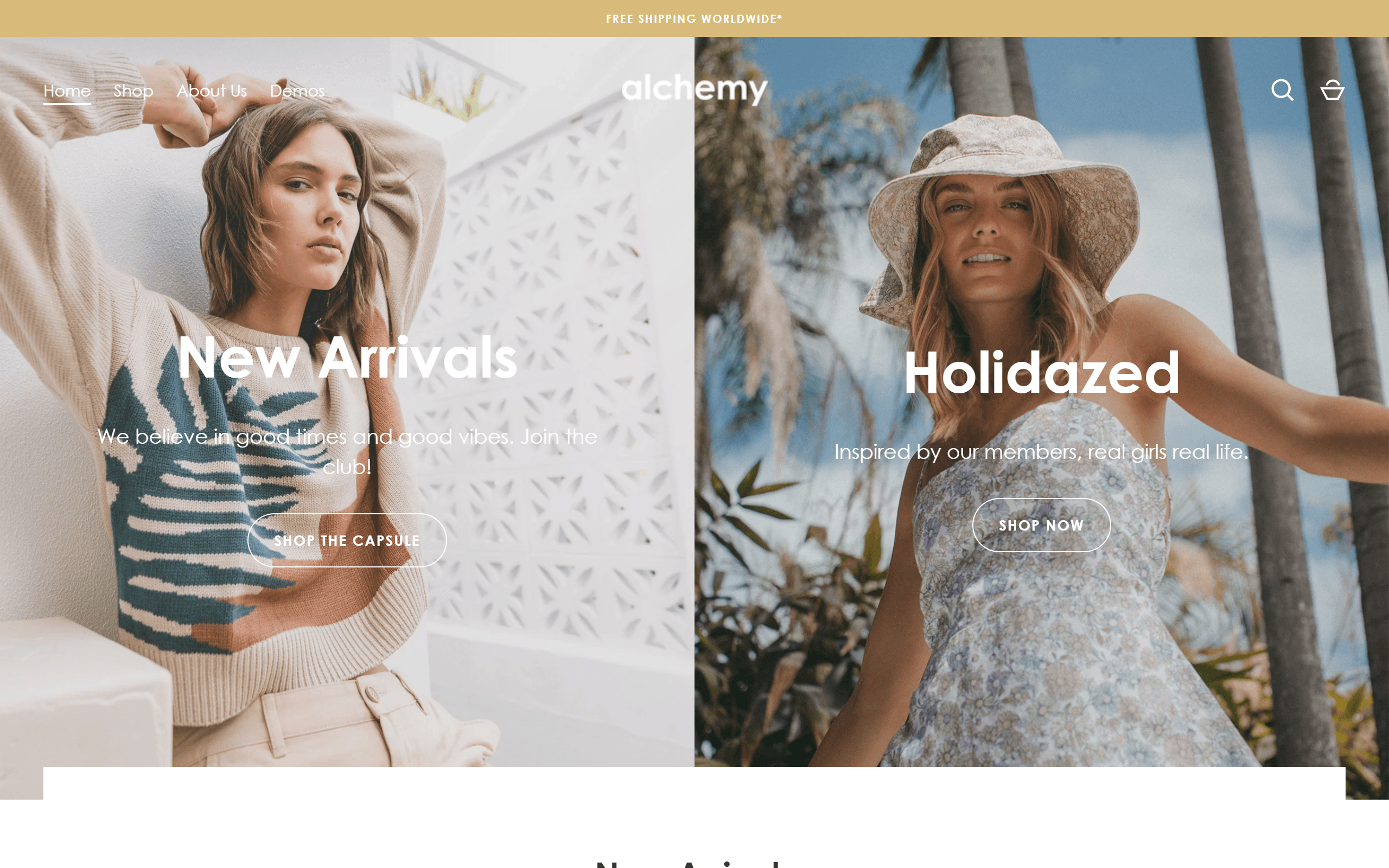 Alchemy Shopify theme