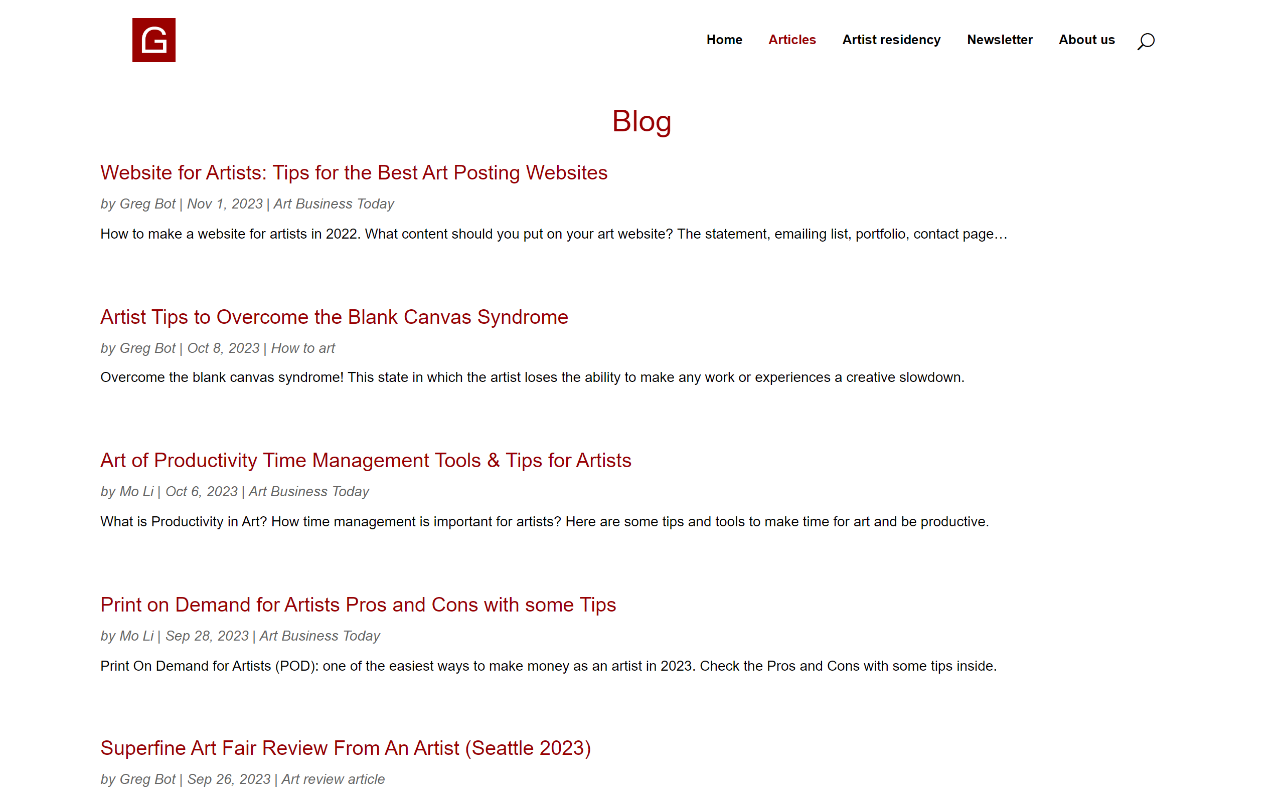 Very Private Gallery art blog