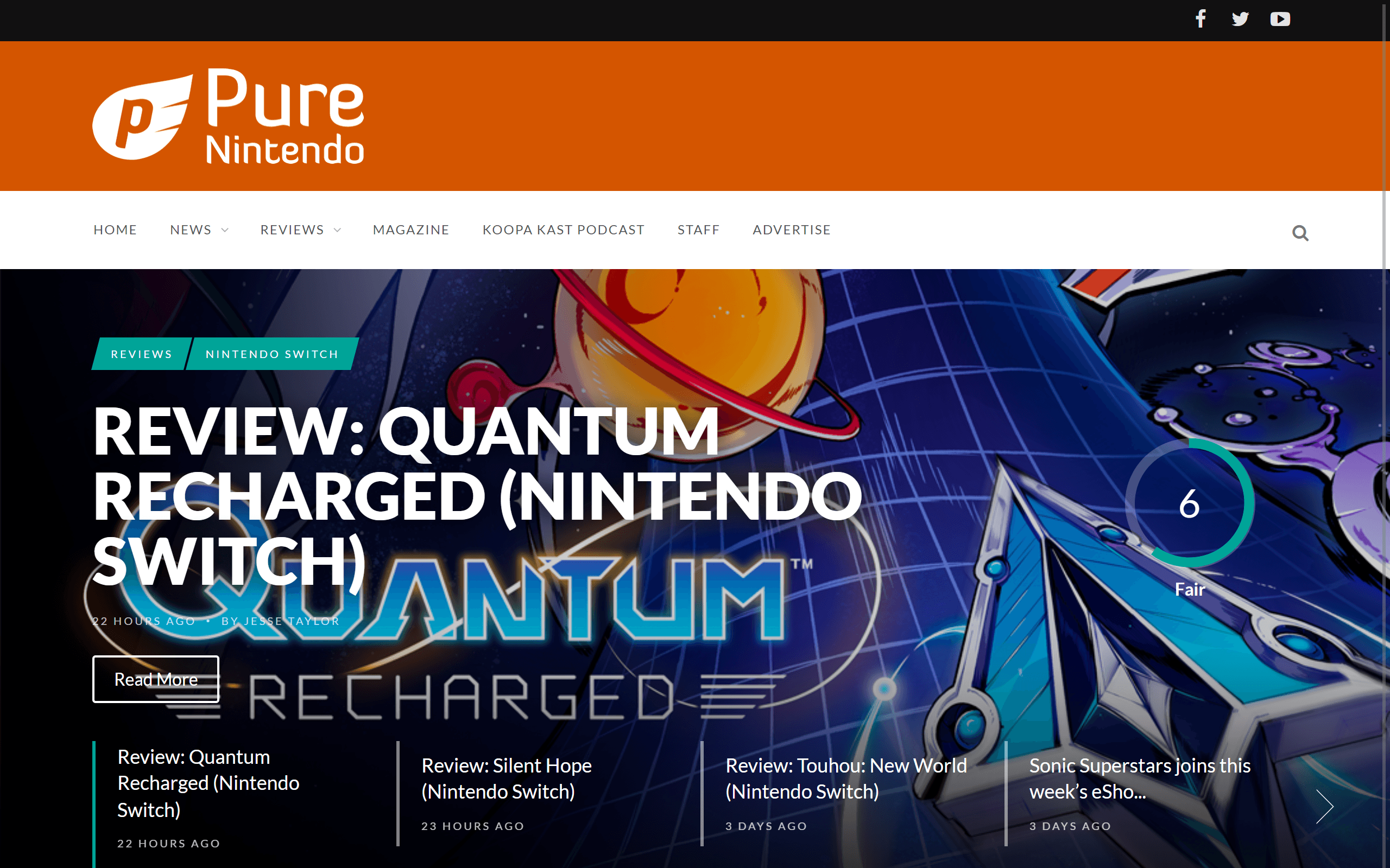 Pure Nintendo gaming blog