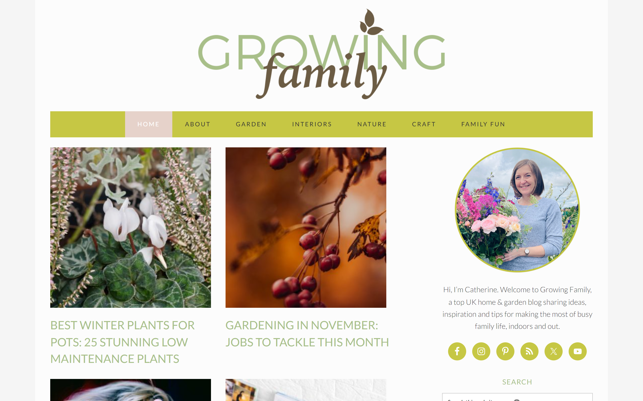 Growing Family gardening blog