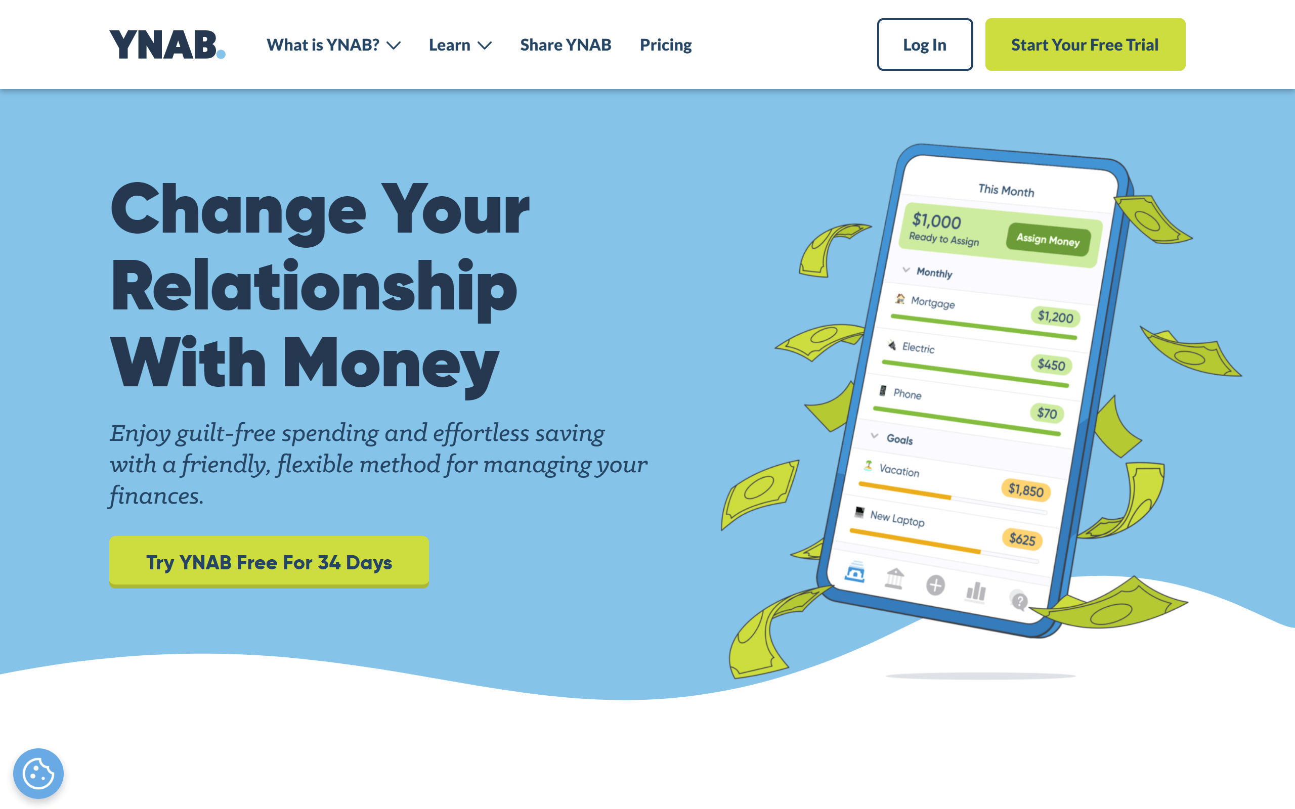 YNAB budgeting app