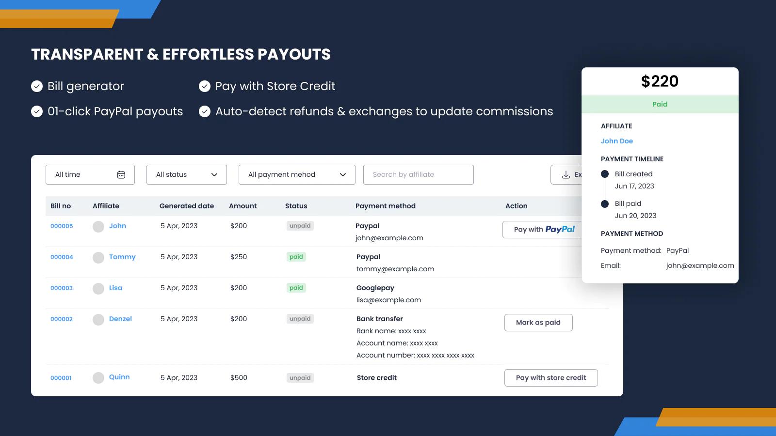 BixGrow: Affiliate Marketing Shopify App