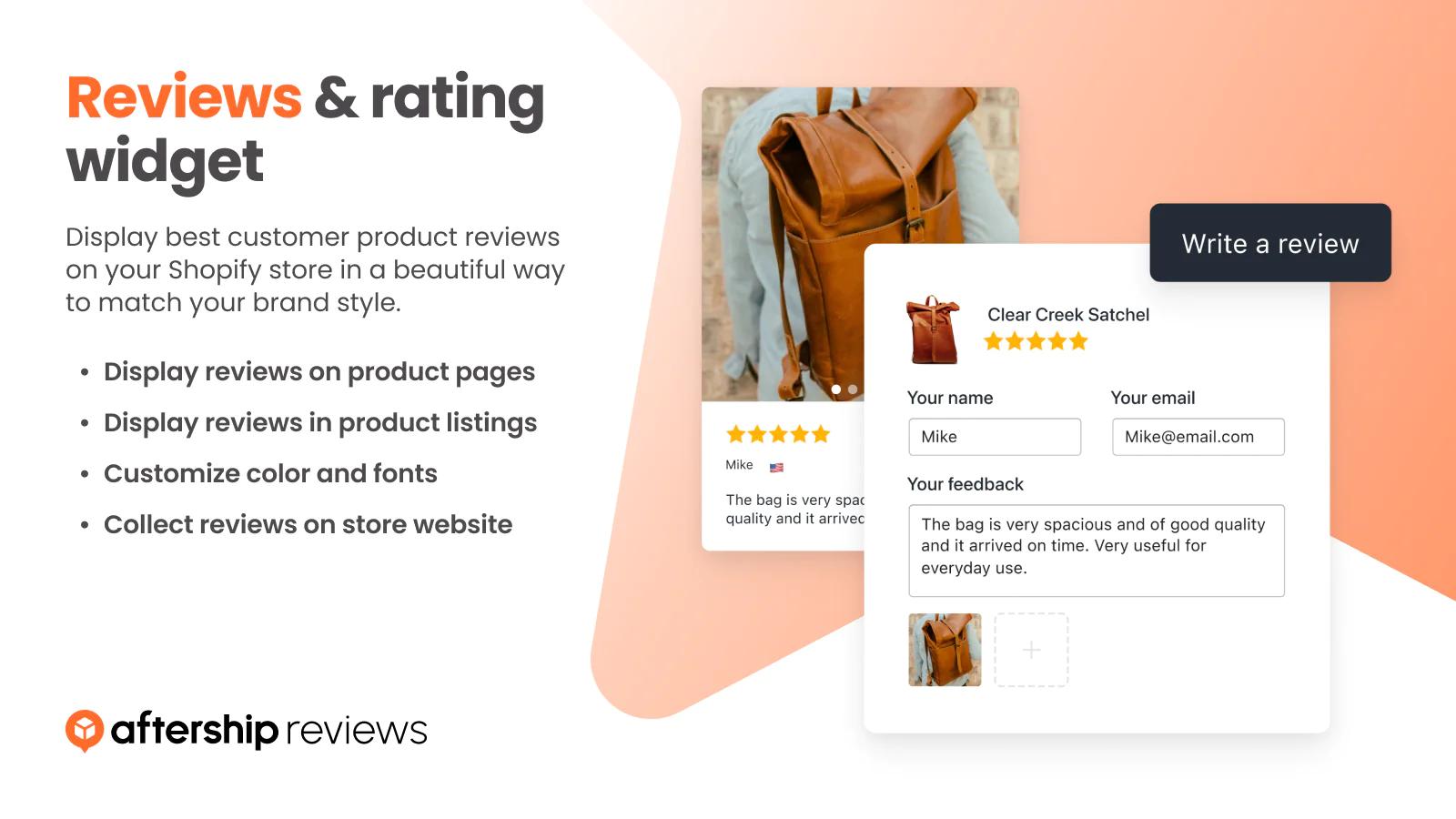 Automizely Product Reviews Shopify App
