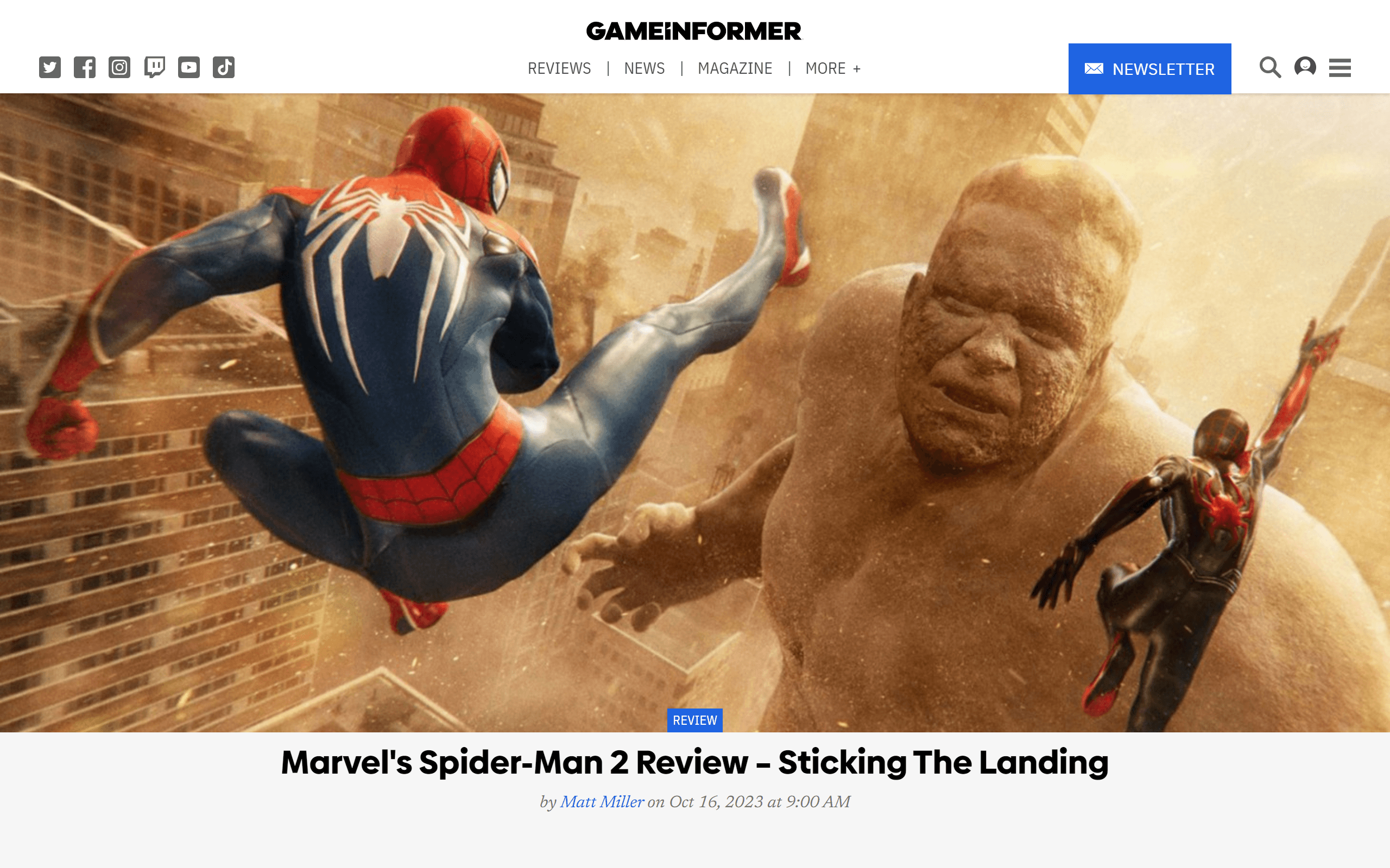 Game Informer gaming blog