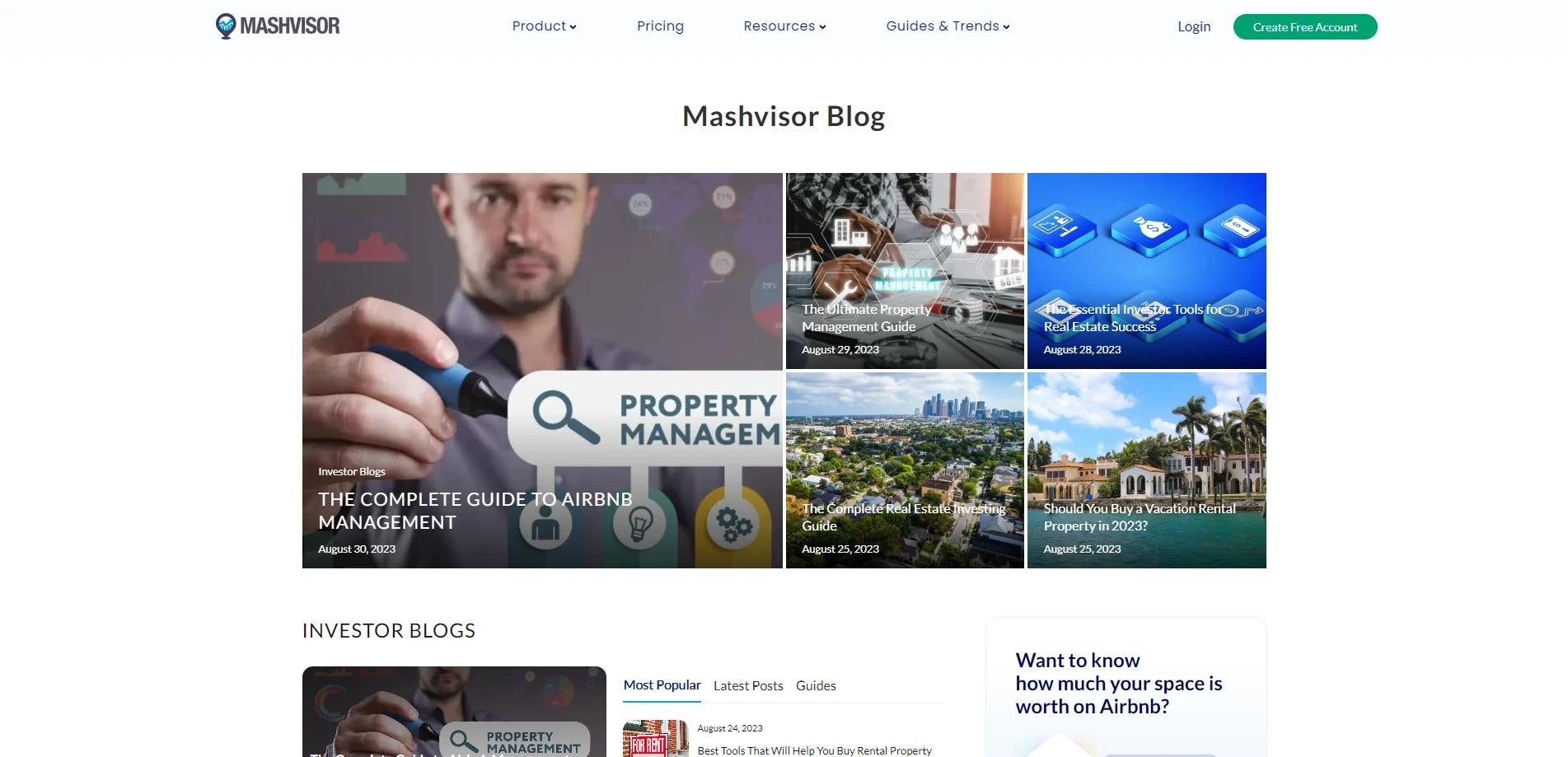 The Mashvisor Blog real estate blog