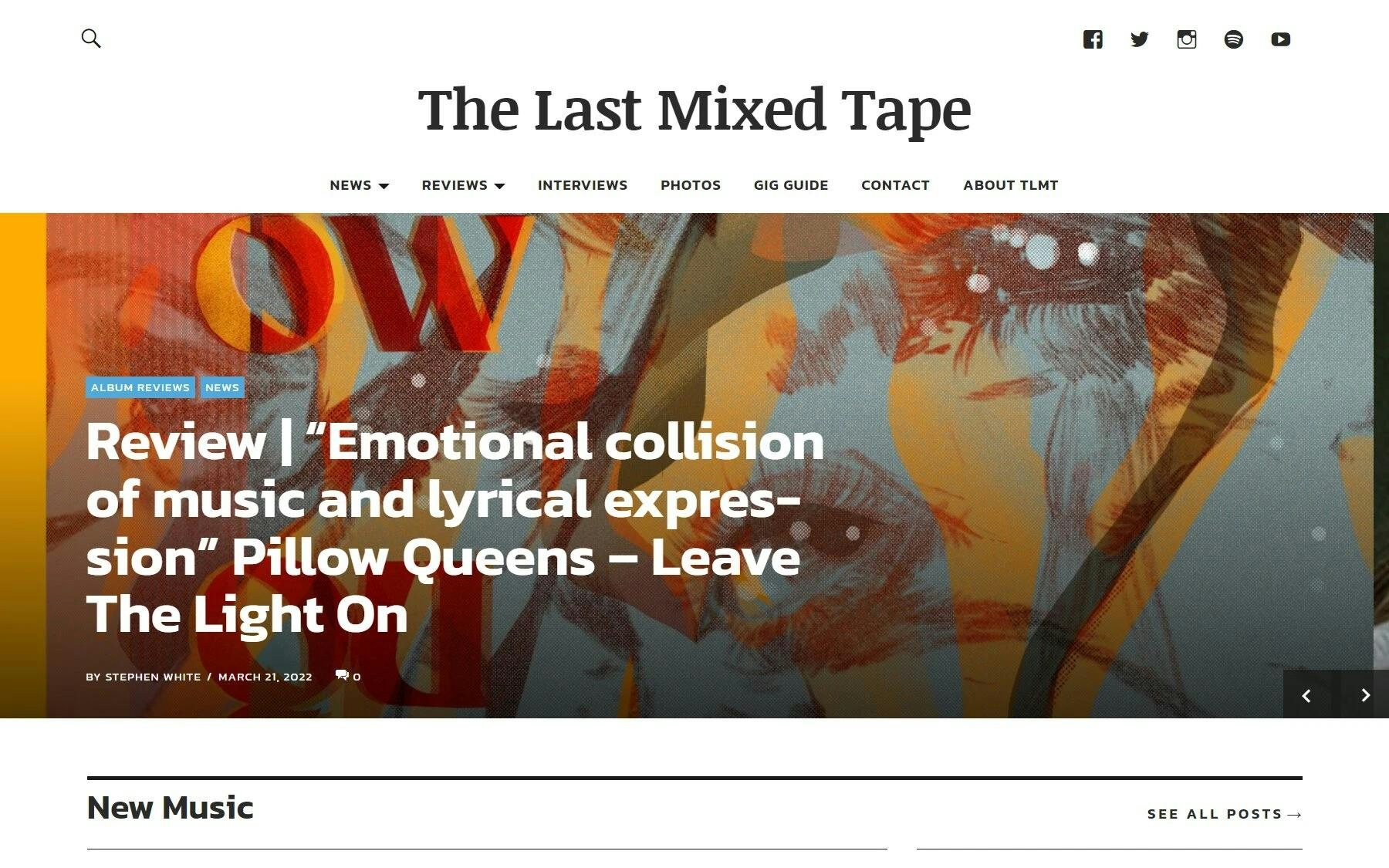 The Last Mixed Tape music blog