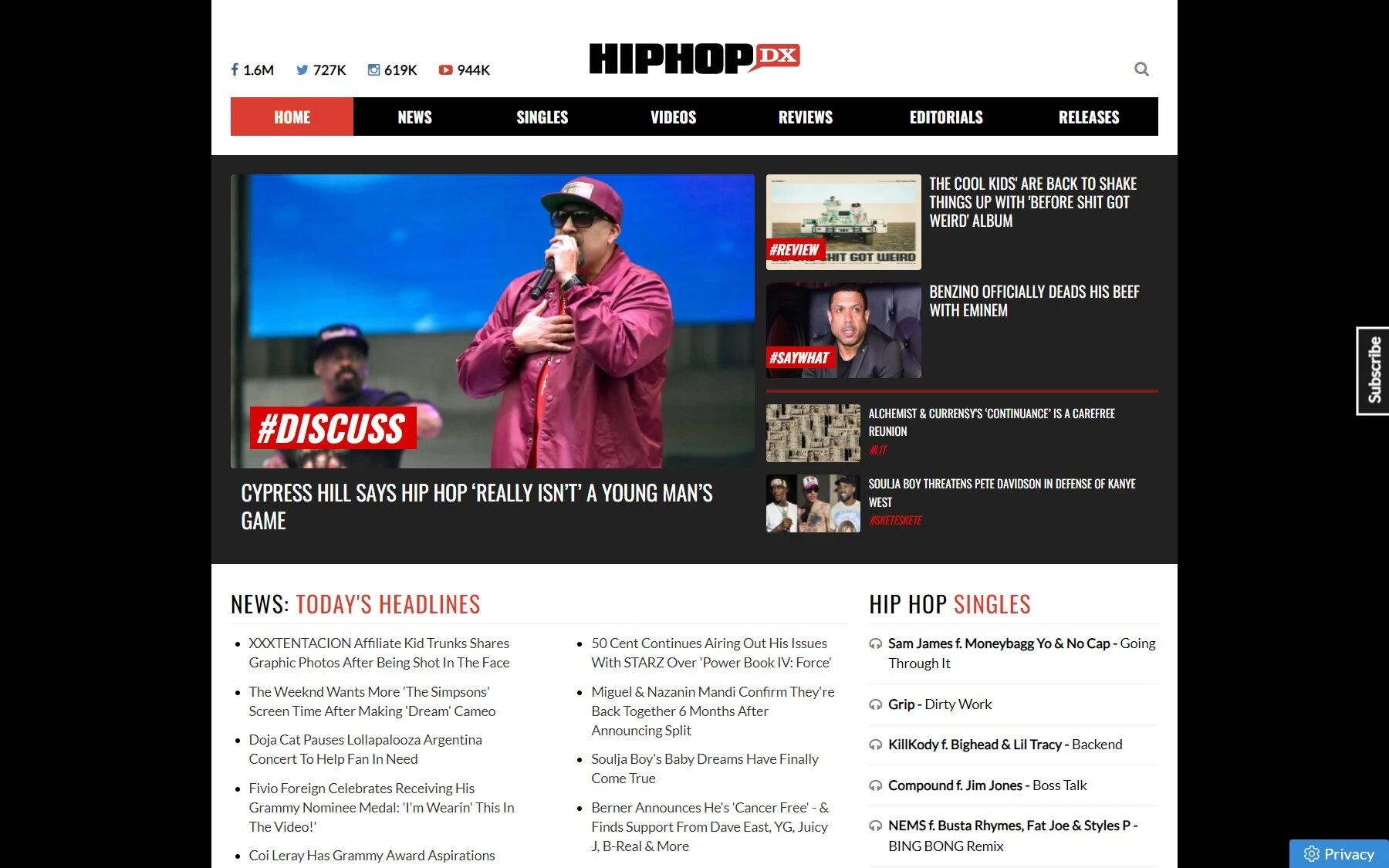 HipHopDX music blog