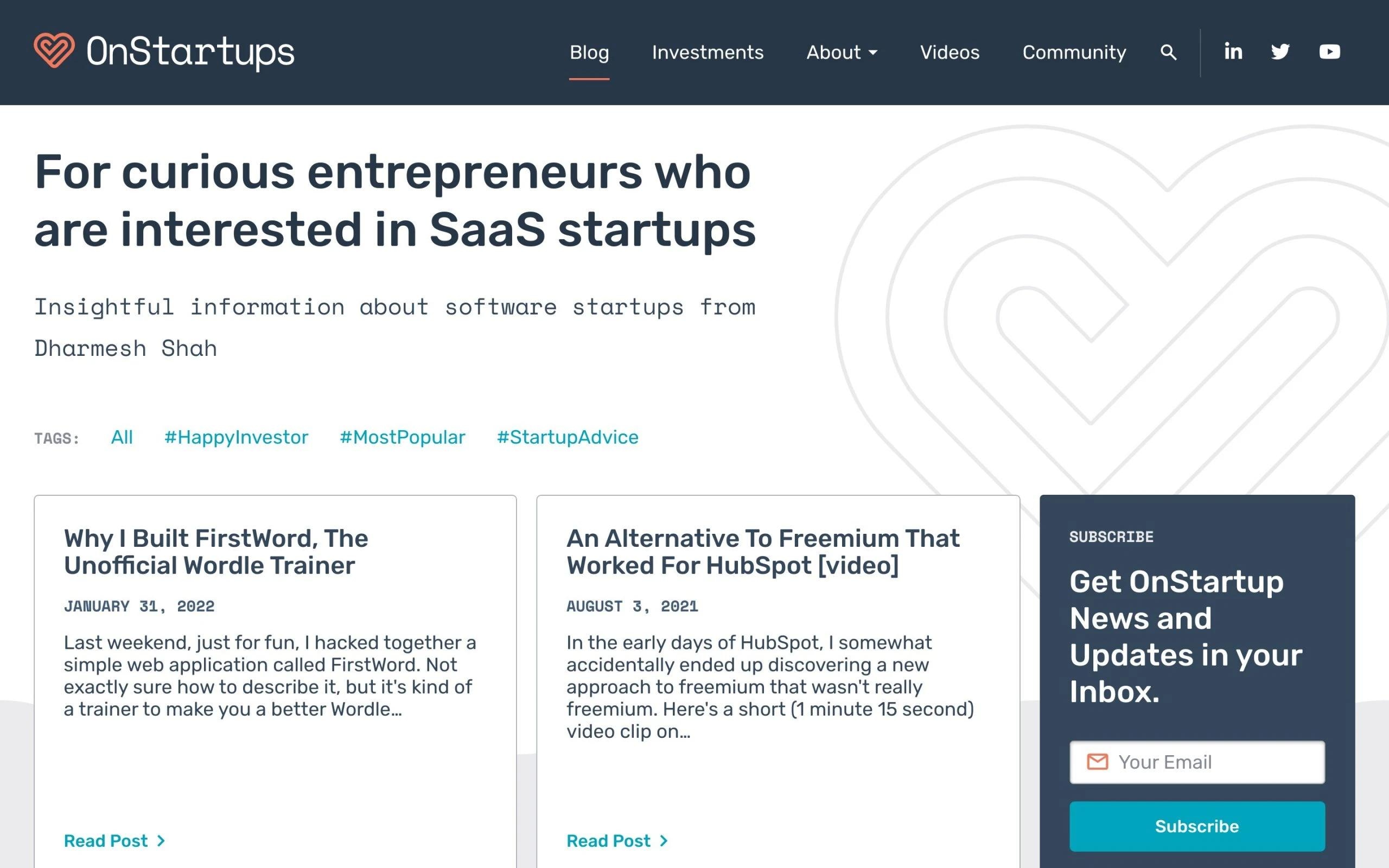 OnStartups