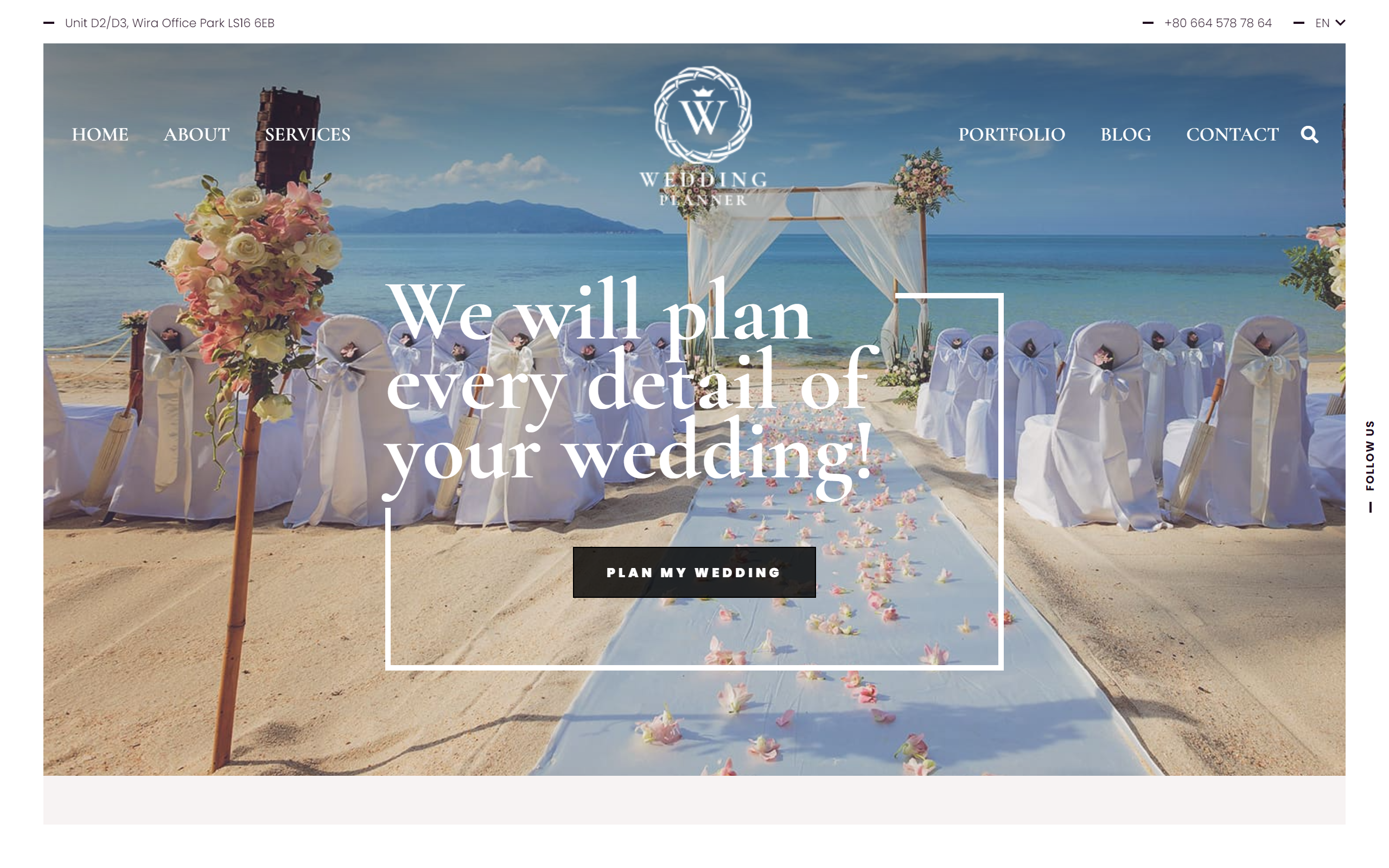 Wedding Planner WordPress Themes